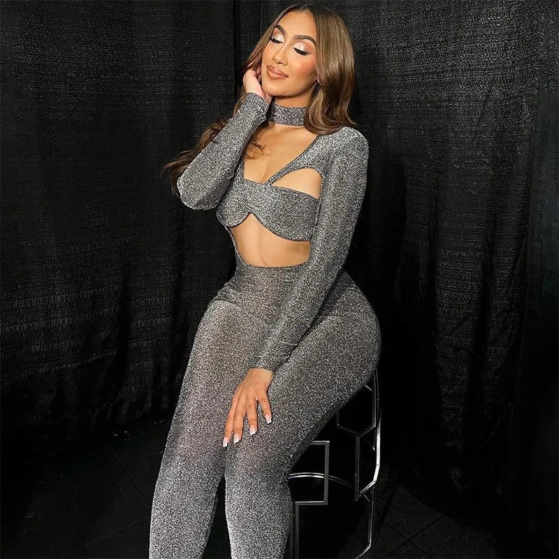 Long Sleeve Elegant Jumpsuits