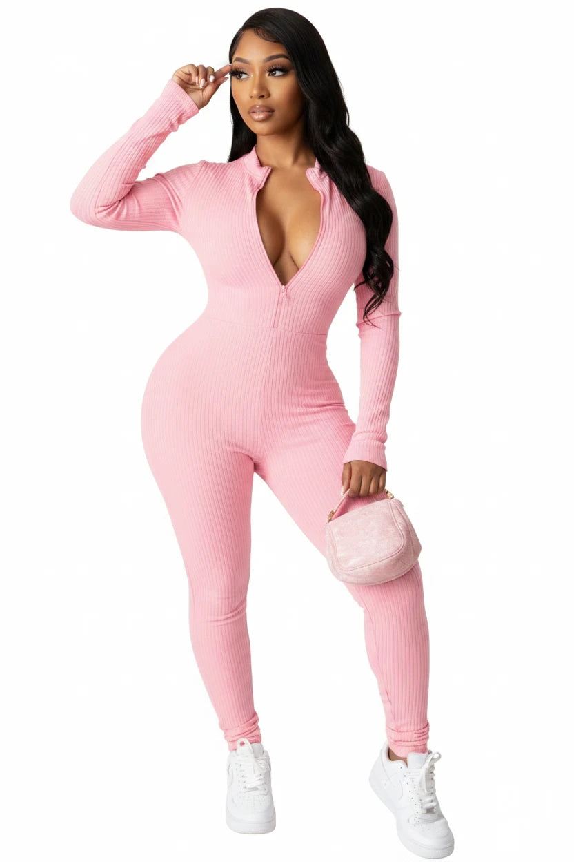 Liu Ming V Neck Solid Color Bodysuit