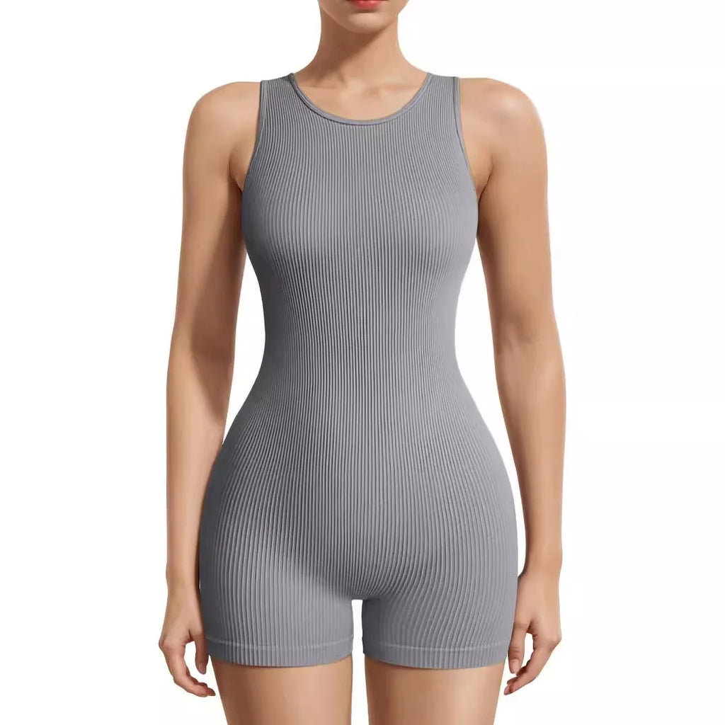 Soft Stretchy Compression Yoga Jumpsuit