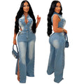 Casual Straight-Leg Jumpsuits