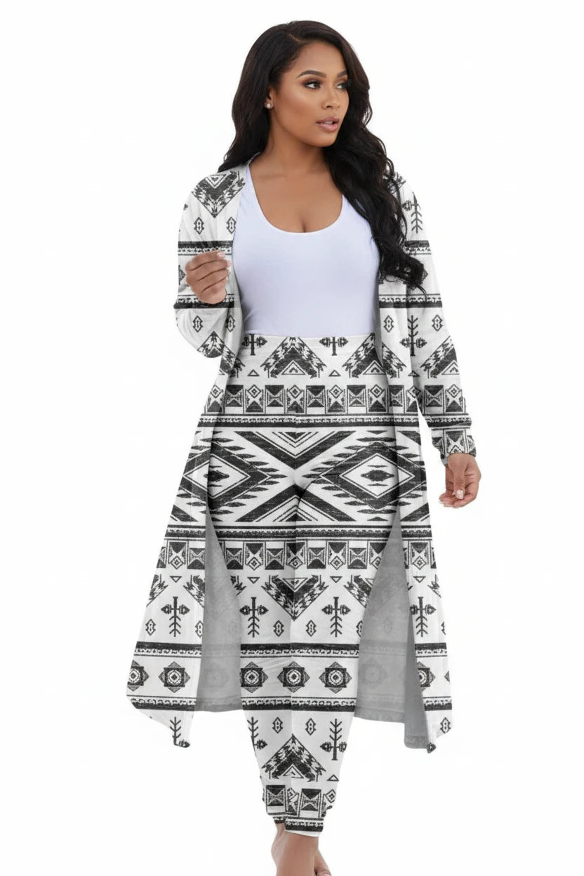 Casual Dashiki Baggy Pants Two piece Set