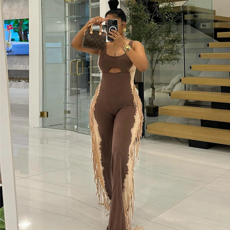 Casual Boot Cut Jumpsuit