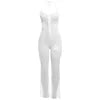 Knitted Halter Jumpsuits