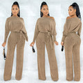 Tan Loose Fit Jumpsuit