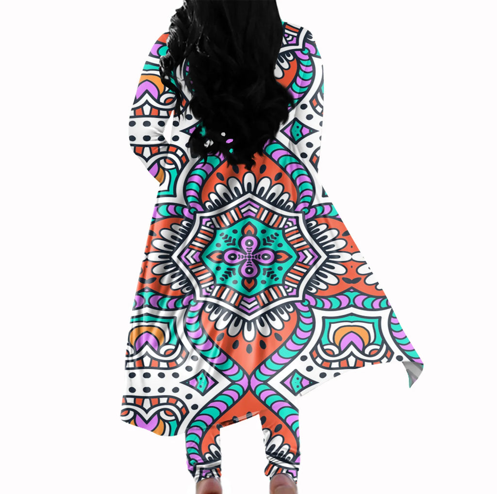 Casual Dashiki Baggy Pants Two piece Set