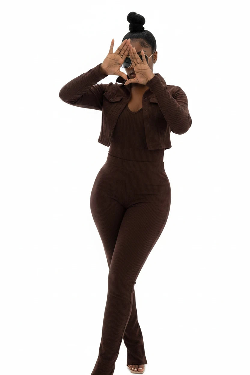 Two Piece Set With Jacket