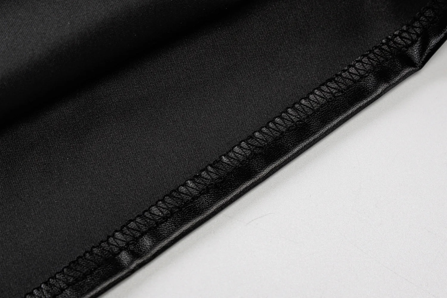 Women Sexy Party Strapless Bodycon Pu Leather Slim