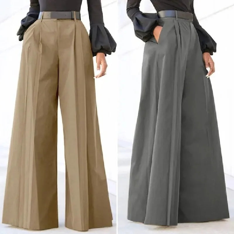 Cropped Comfy Baggy Trousers