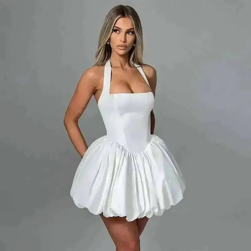 Avrilyaan Off Shoulder Backless Dress