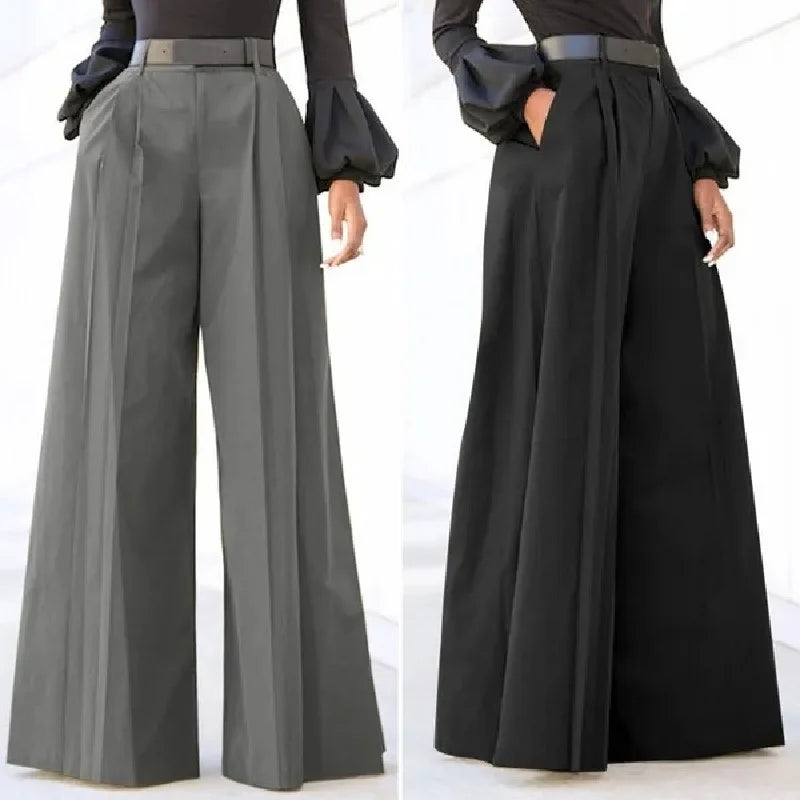 Cropped Comfy Baggy Trousers