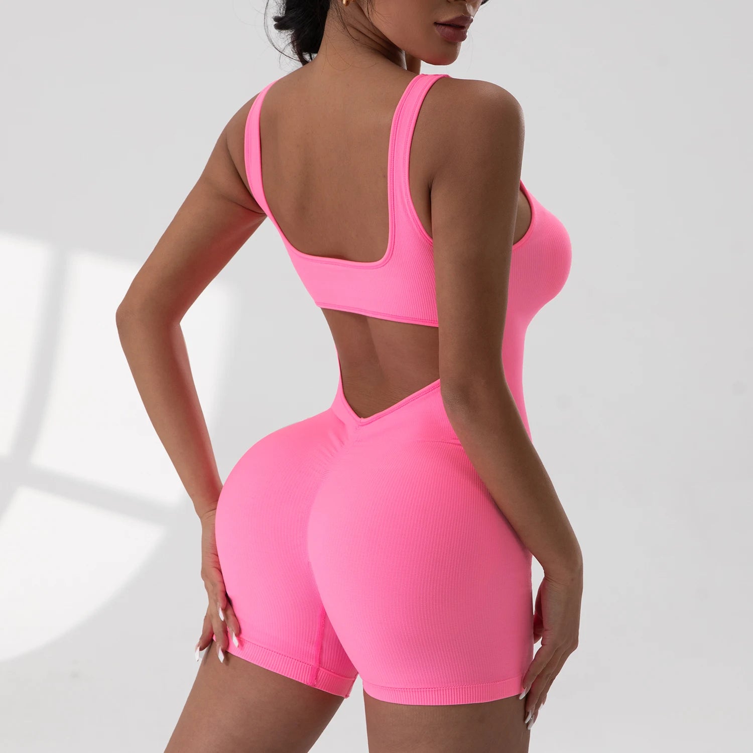 V-shaped Waist Jumpsuits