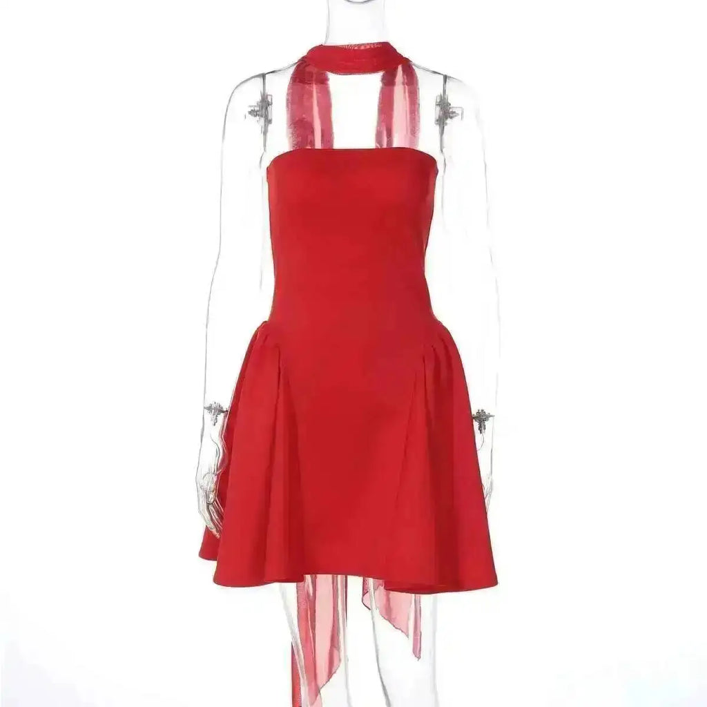 Avrilyaan Off Shoulder Backless Dress