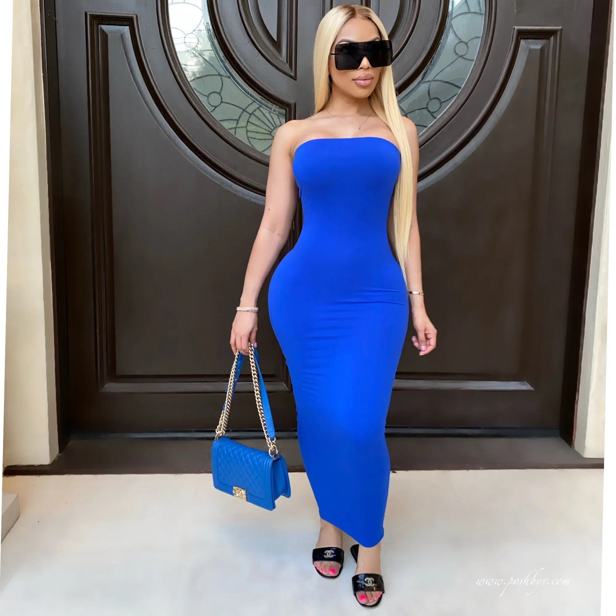Strapless Maxi Dress