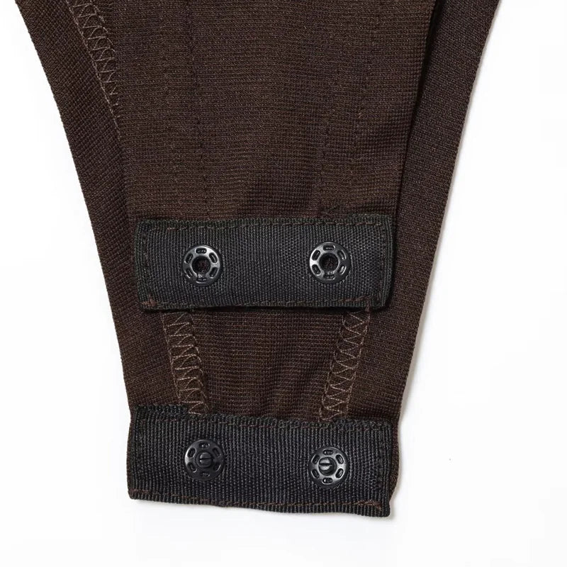 Thong Bodysuit With Open Back