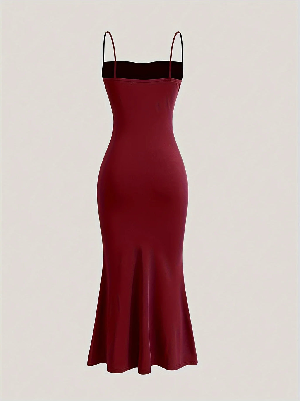 Solid Color Ruched Cami Dress
