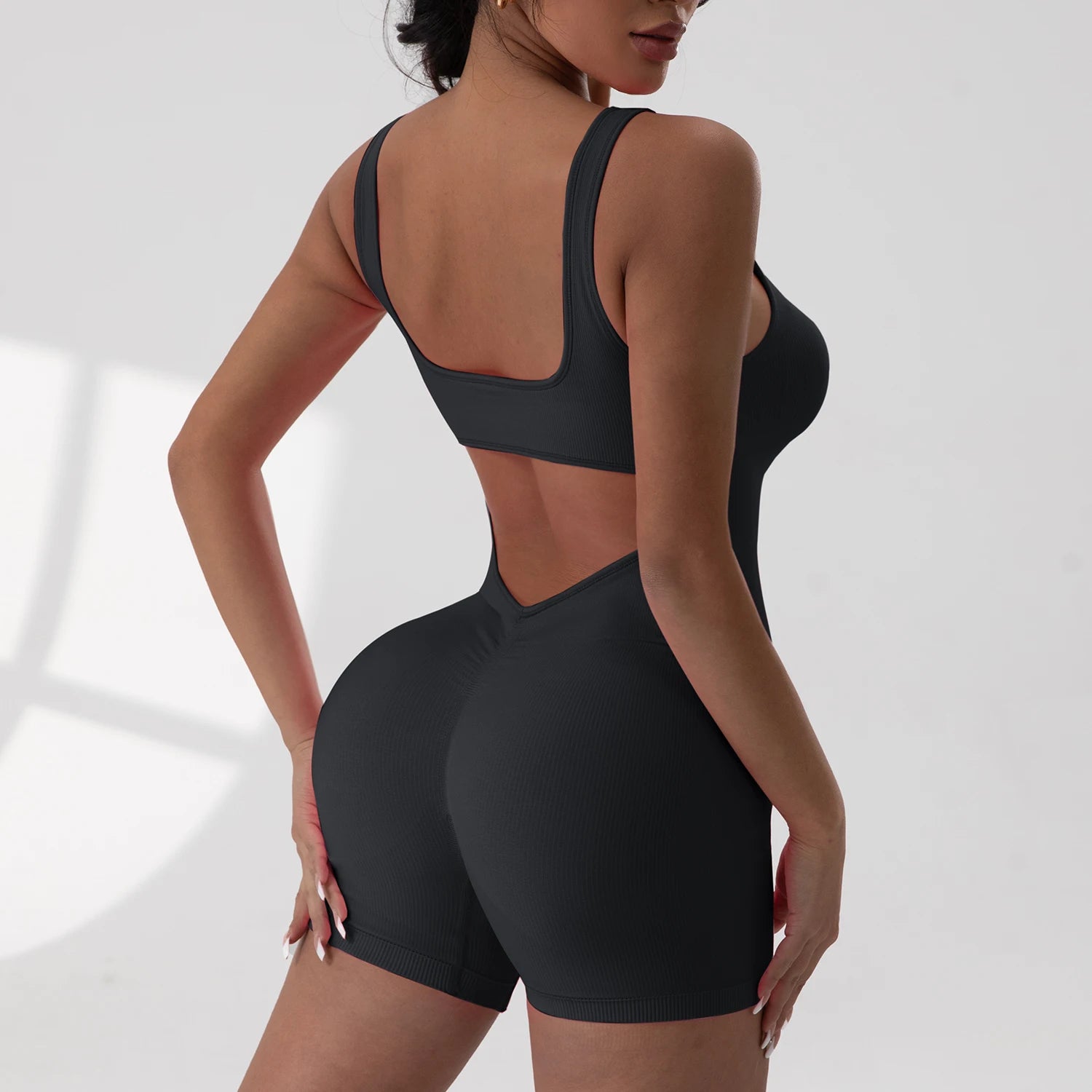 V-shaped Waist Jumpsuits