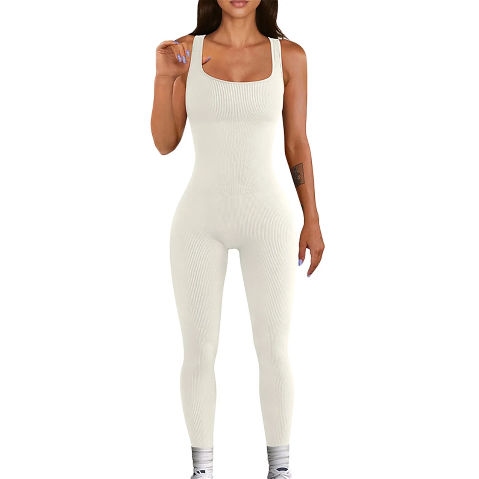 Sleeveless Bodycon Jumpsuit