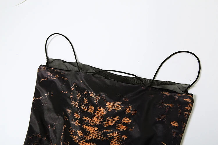 Backless Shirring Dress