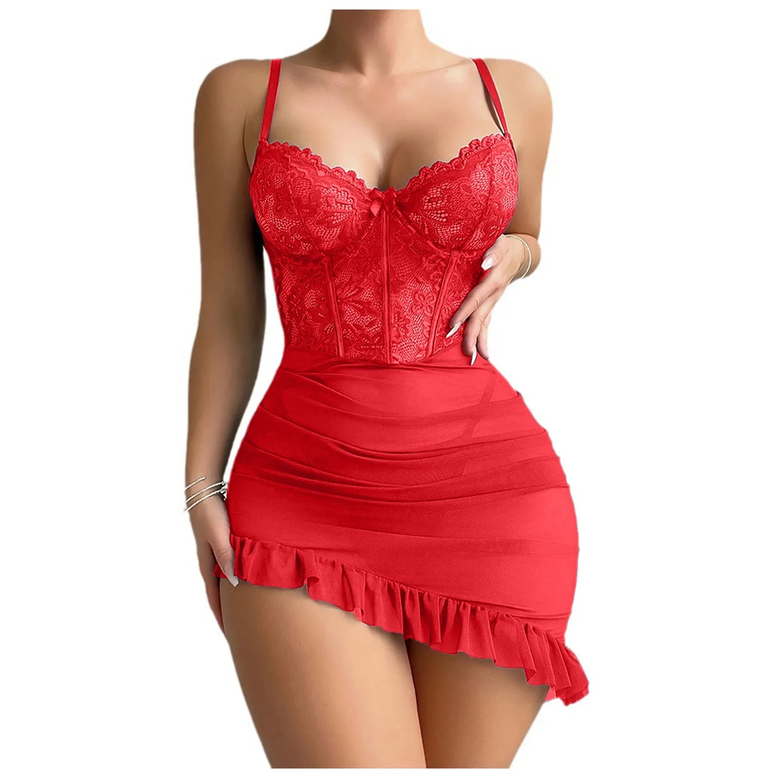 Sheer Mesh Lingerie