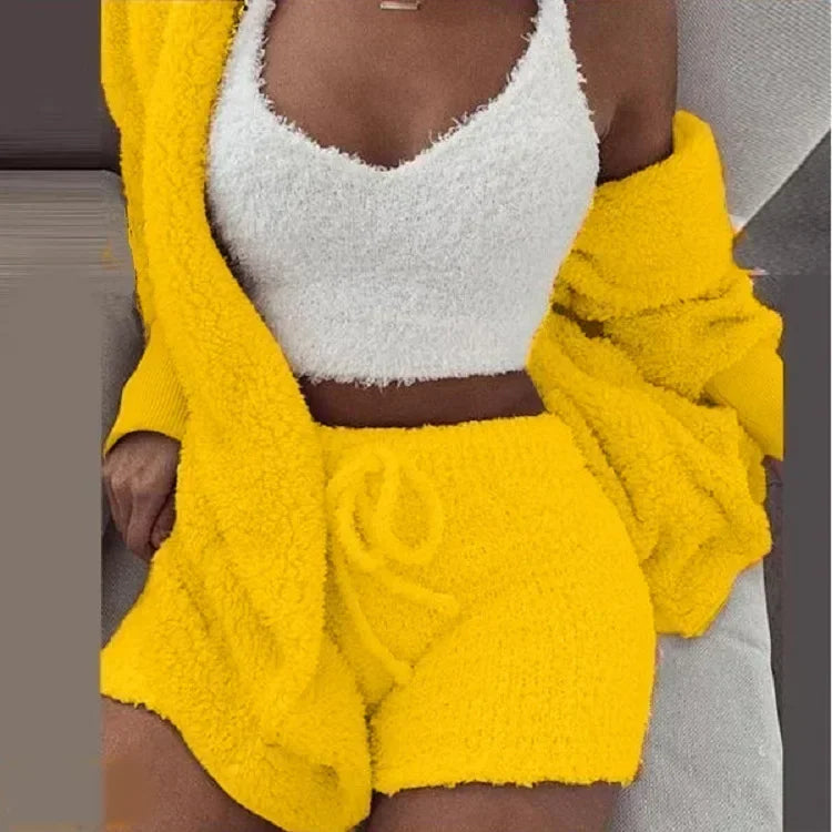 Velvet Pajamas Set