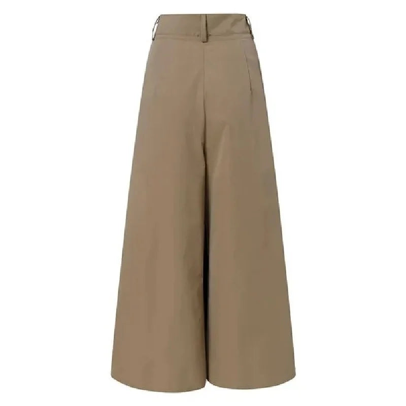 Cropped Comfy Baggy Trousers
