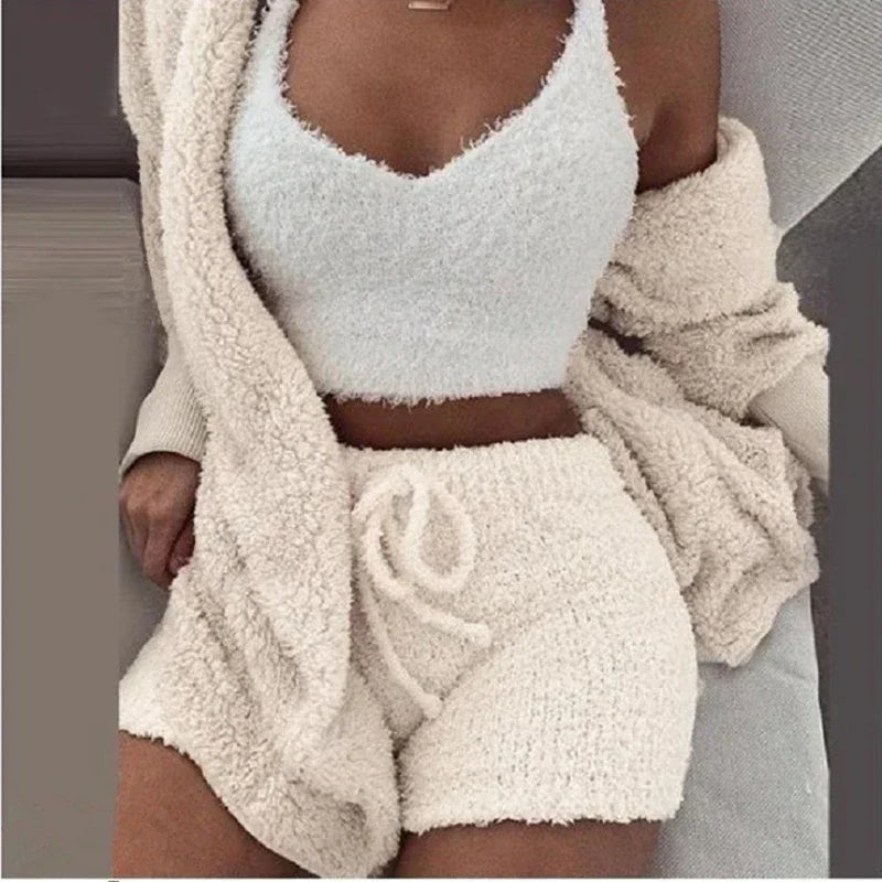 Velvet Pajamas Set