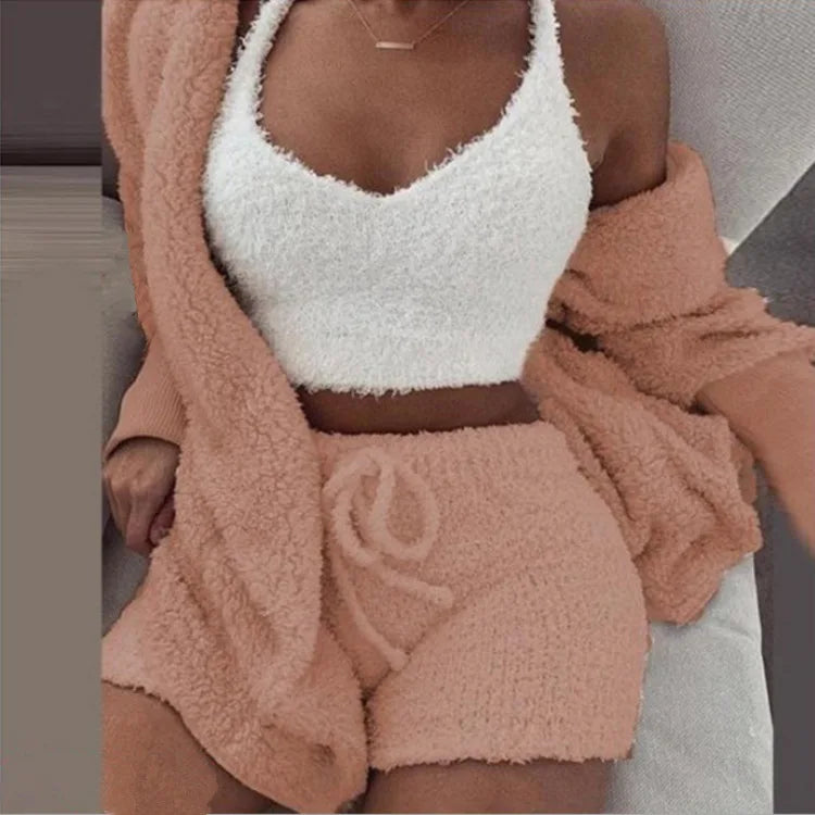 Velvet Pajamas Set