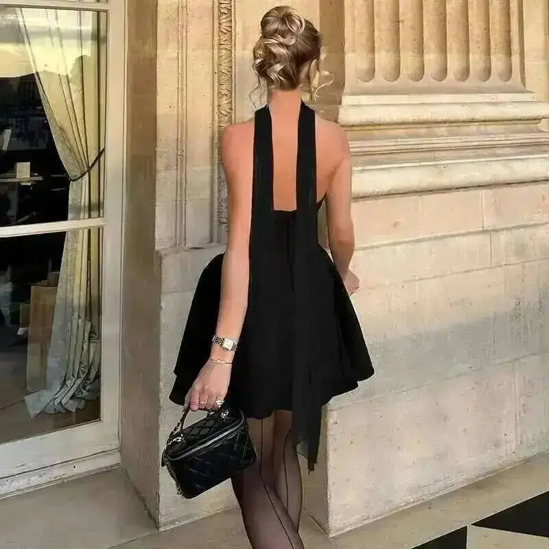 Avrilyaan Off Shoulder Backless Dress