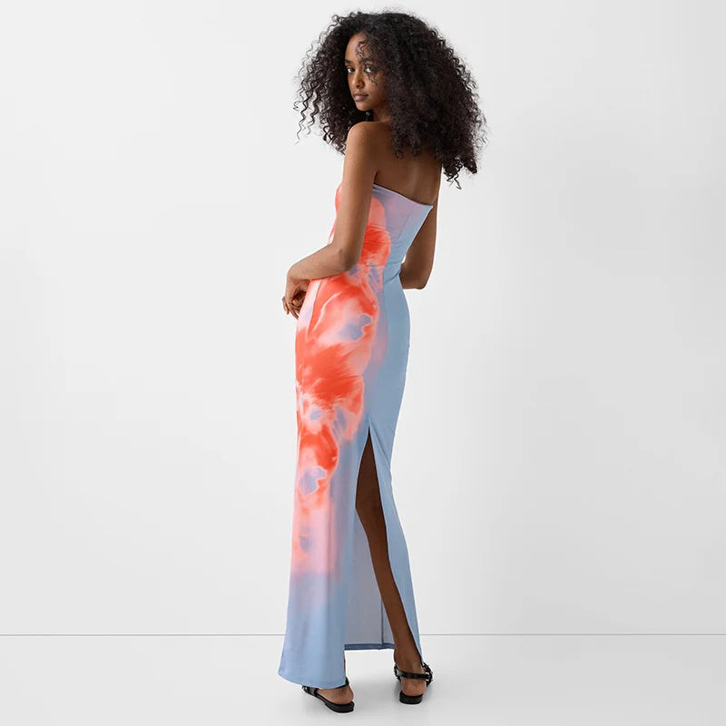 Strapless Maxi Dress