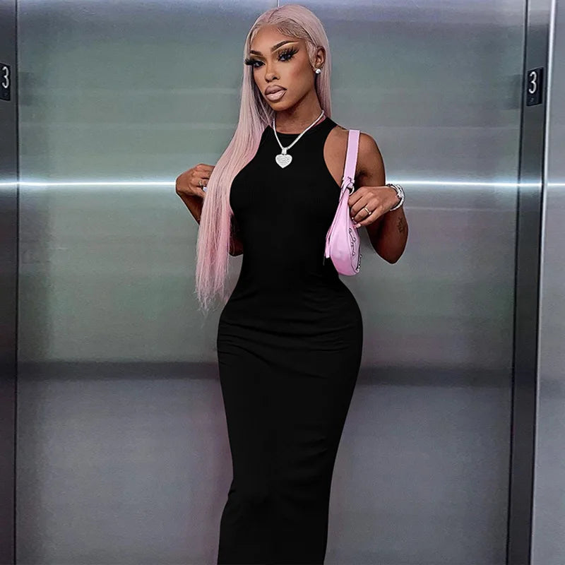 Sleeveless Bodycon Maxi Dresses