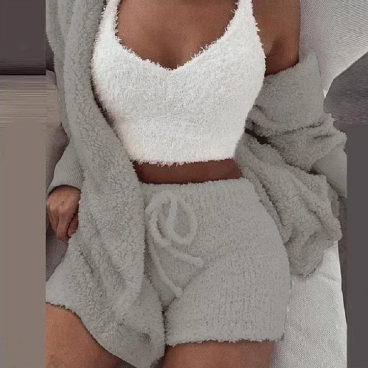 Velvet Pajamas Set